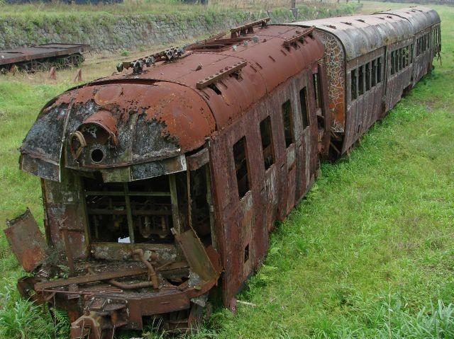 "rusty train"